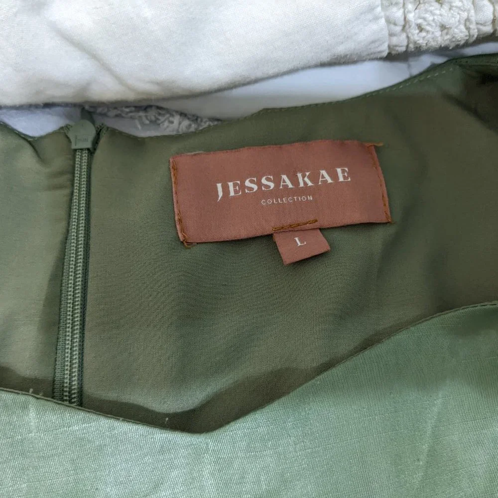 Jessakae Sage Dress Fern - Picture 4 of 9
